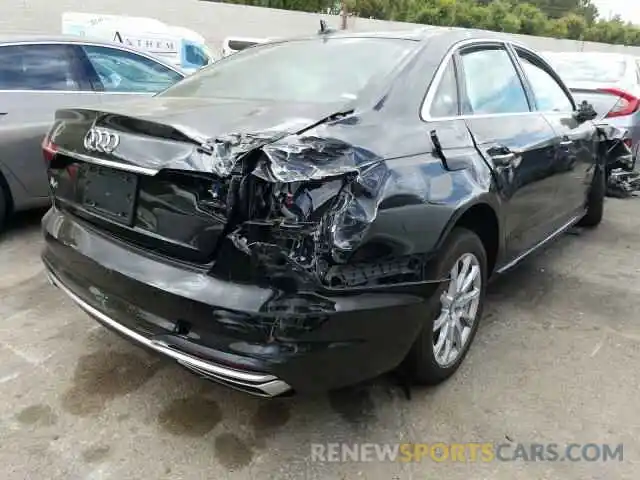 4 Фотография поврежденного автомобиля WAUGMAF47LN003940 AUDI A4 2020