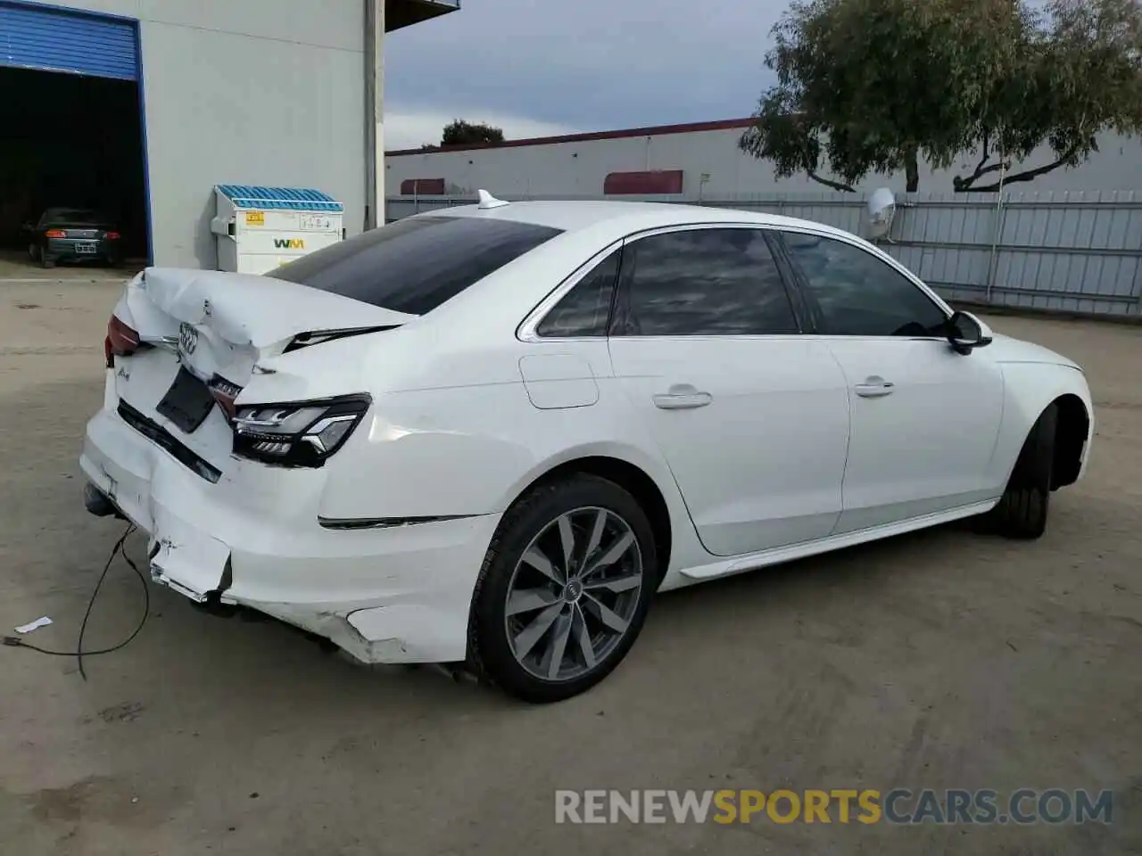 3 Photograph of a damaged car WAUGMAF48LA073499 AUDI A4 2020