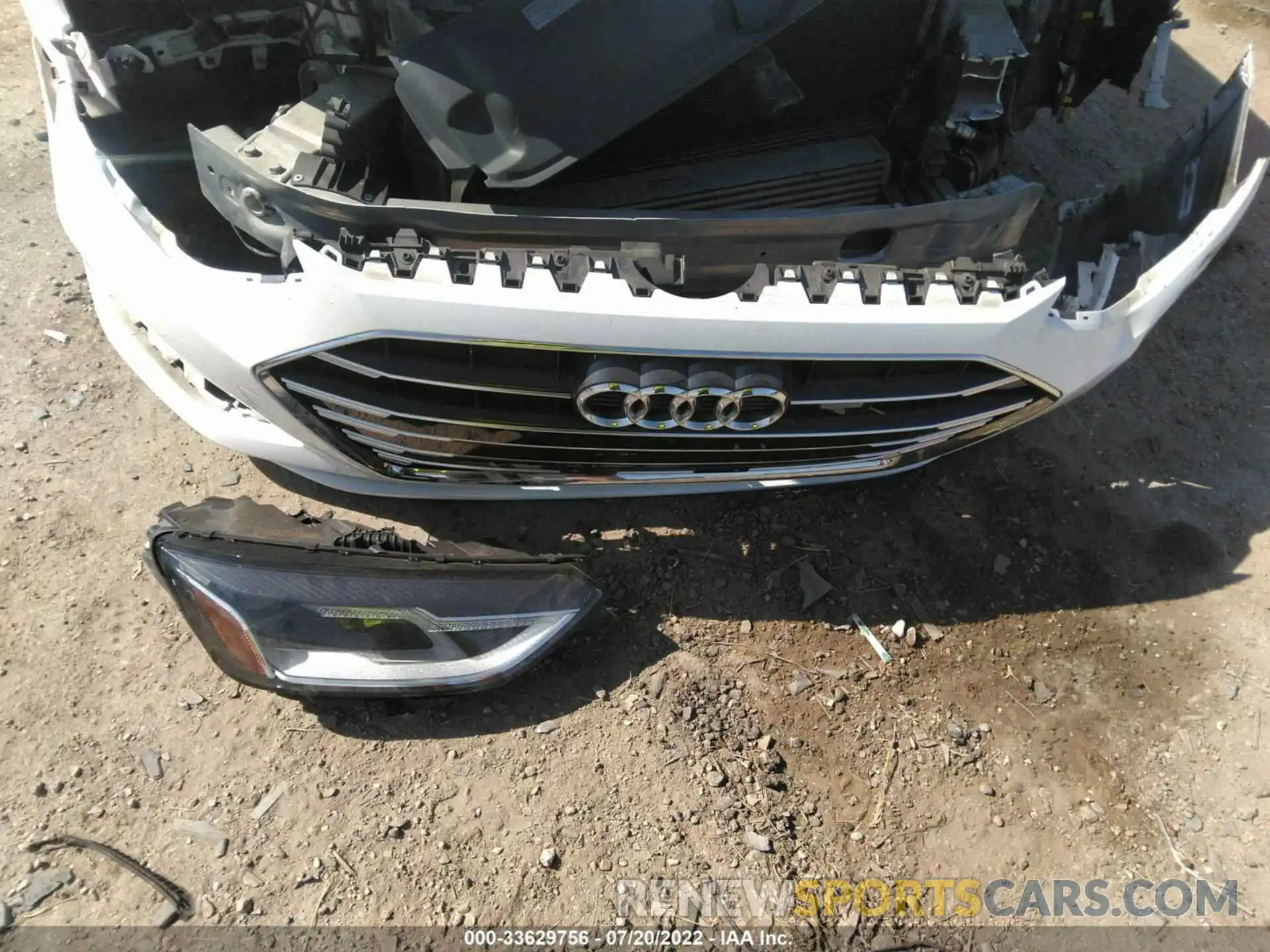 12 Photograph of a damaged car WAUGMAF48LN012405 AUDI A4 2020