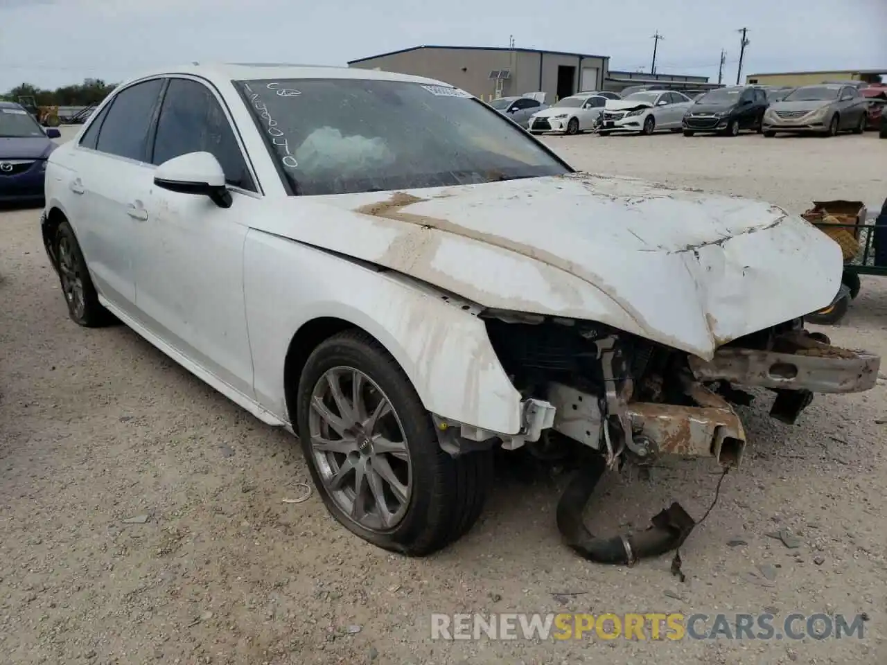 1 Photograph of a damaged car WAUGMAF49LA063063 AUDI A4 2020