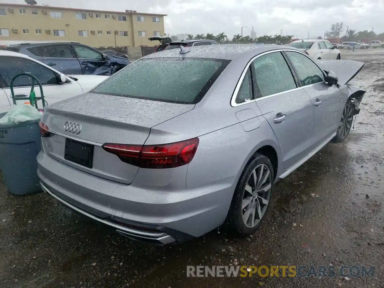 4 Photograph of a damaged car WAUGMAF49LN011571 AUDI A4 2020