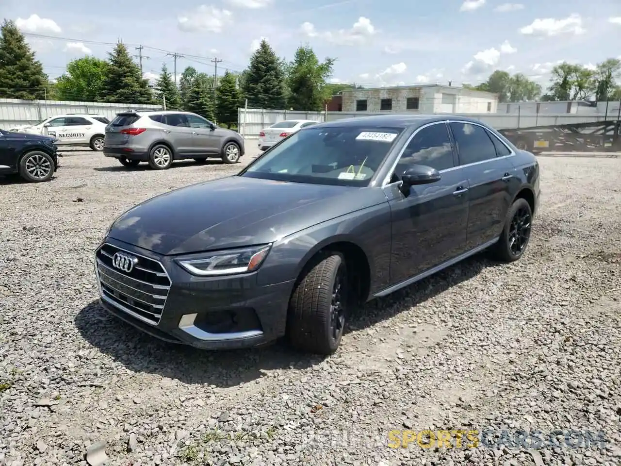 2 Photograph of a damaged car WAUGMAF4XLA042898 AUDI A4 2020