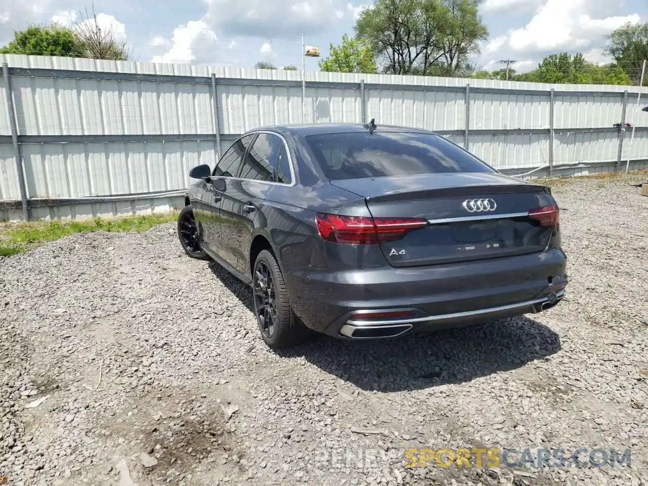 3 Фотография поврежденного автомобиля WAUGMAF4XLA042898 AUDI A4 2020