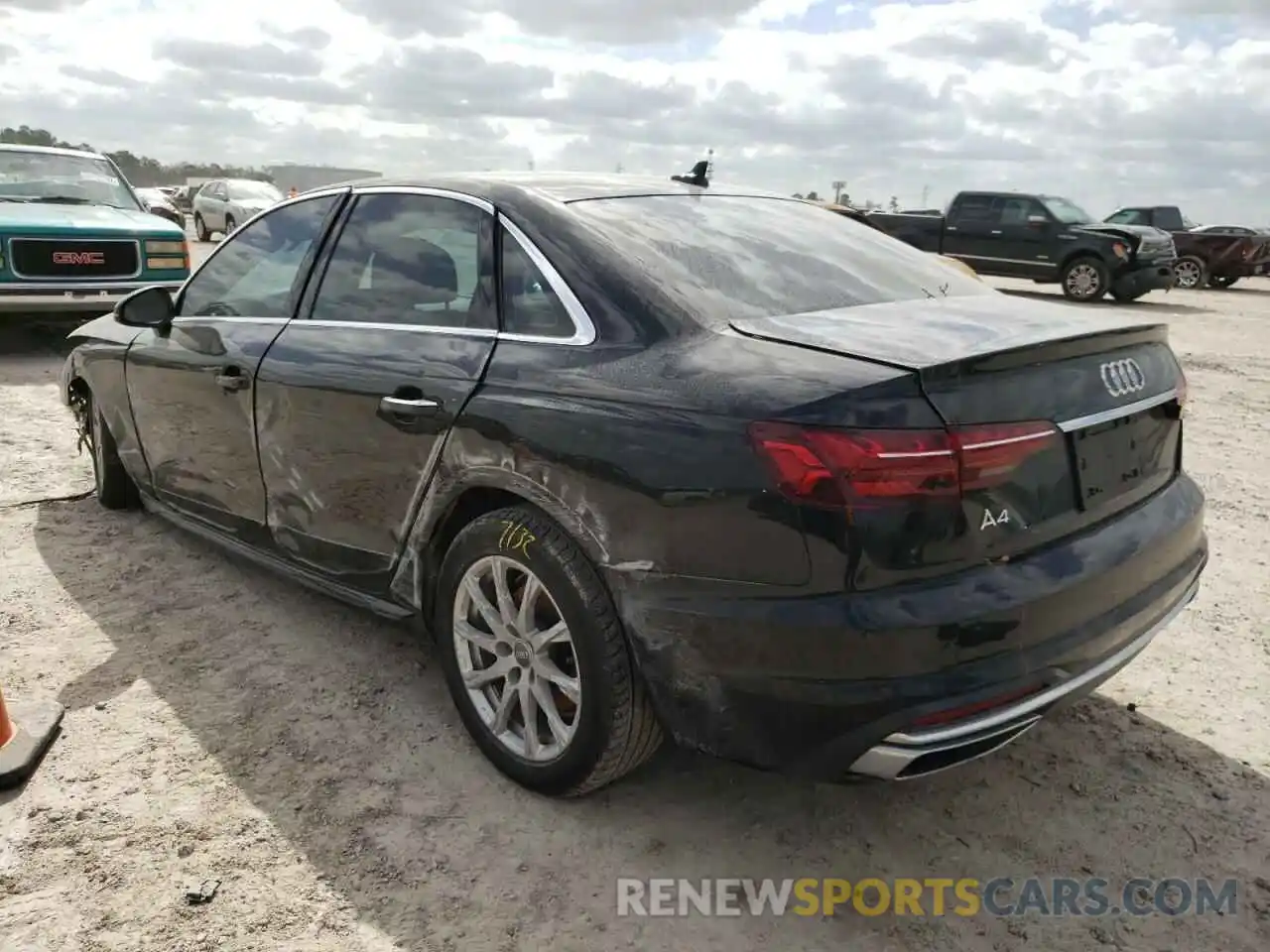 3 Photograph of a damaged car WAUGMAF4XLA049463 AUDI A4 2020