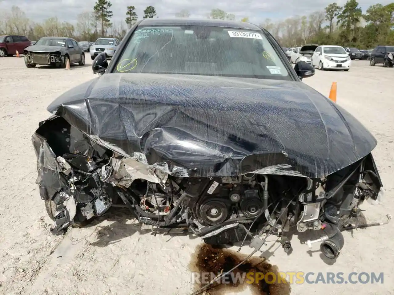 9 Photograph of a damaged car WAUGMAF4XLA049463 AUDI A4 2020