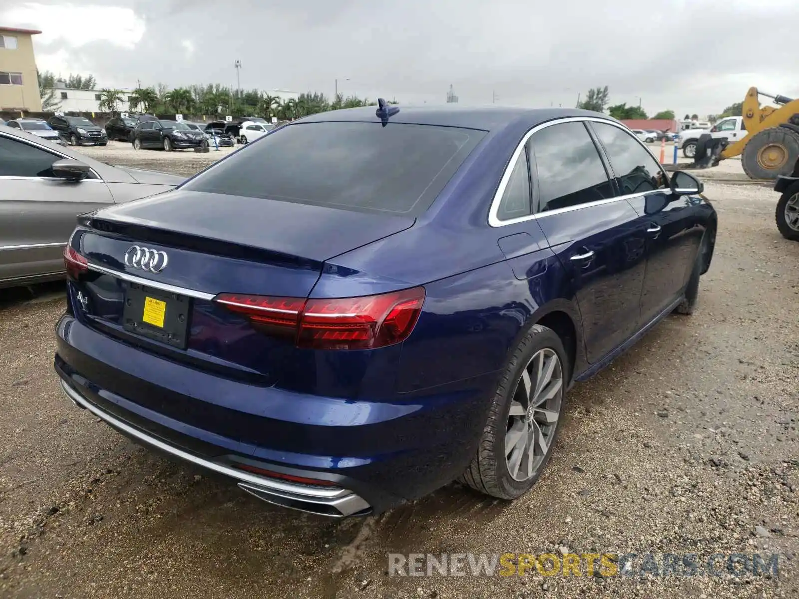 4 Photograph of a damaged car WAUGMAF4XLN010865 AUDI A4 2020