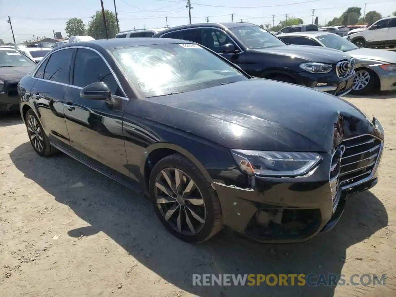 1 Photograph of a damaged car WAUHMAF40LA048293 AUDI A4 2020