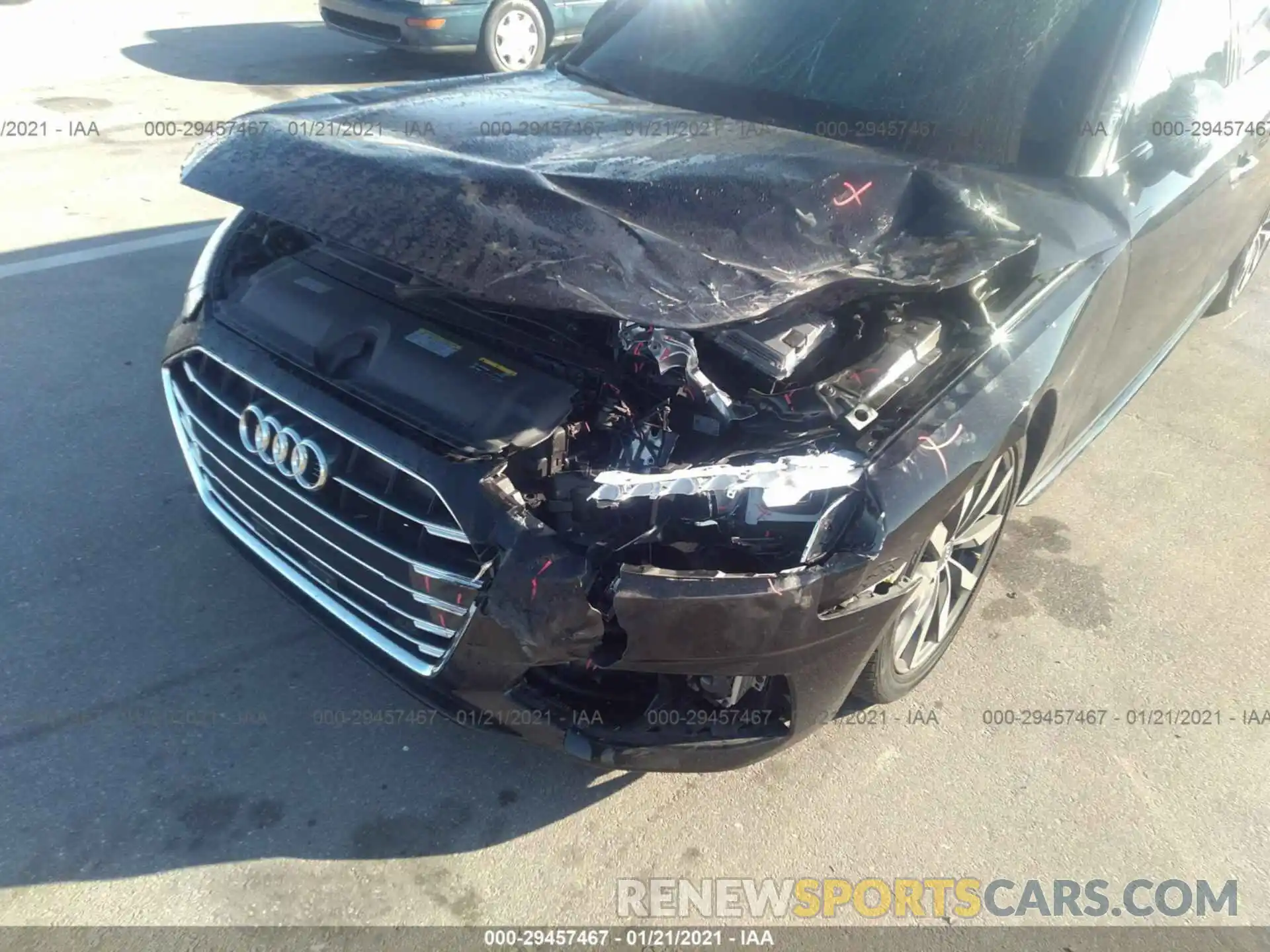 6 Photograph of a damaged car WAUHMAF42LN013103 AUDI A4 2020