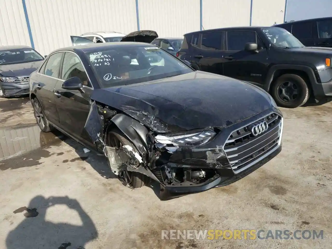 1 Photograph of a damaged car WAUHMAF43LA069090 AUDI A4 2020