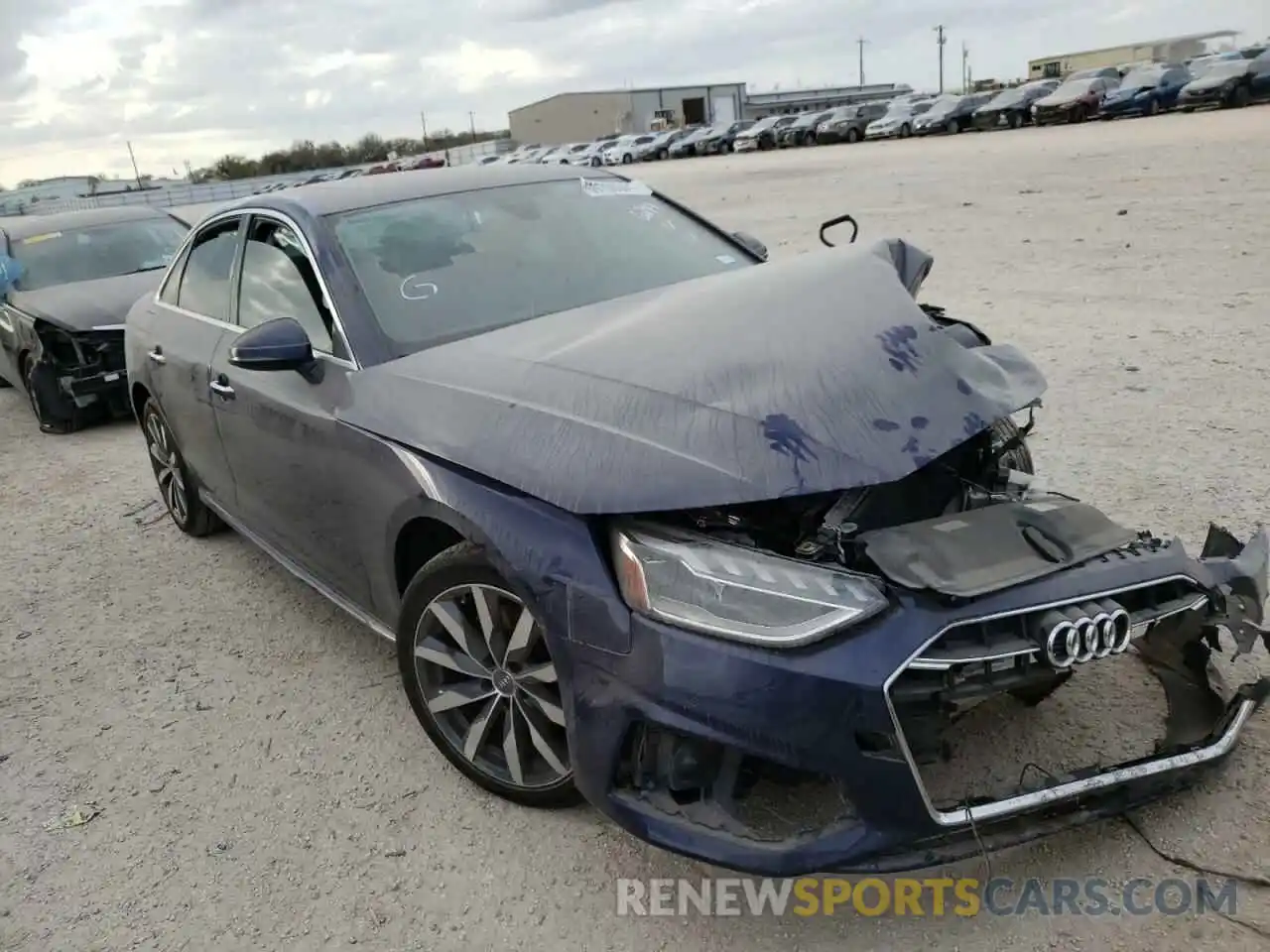 1 Photograph of a damaged car WAUHMAF43LN012929 AUDI A4 2020