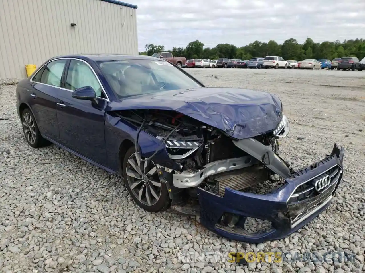 1 Photograph of a damaged car WAUHMAF44LN012650 AUDI A4 2020