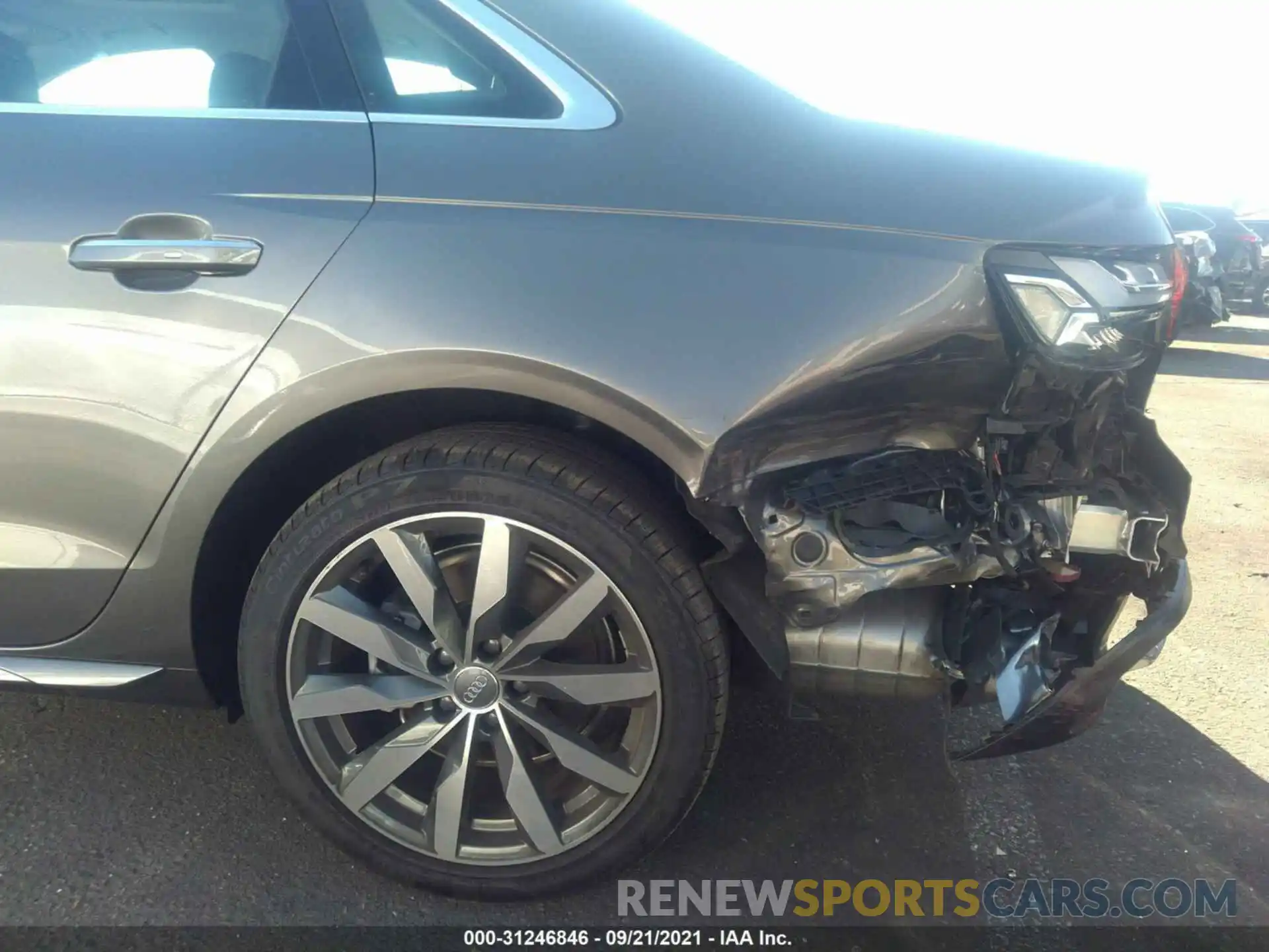 6 Photograph of a damaged car WAUHMAF45LA070001 AUDI A4 2020