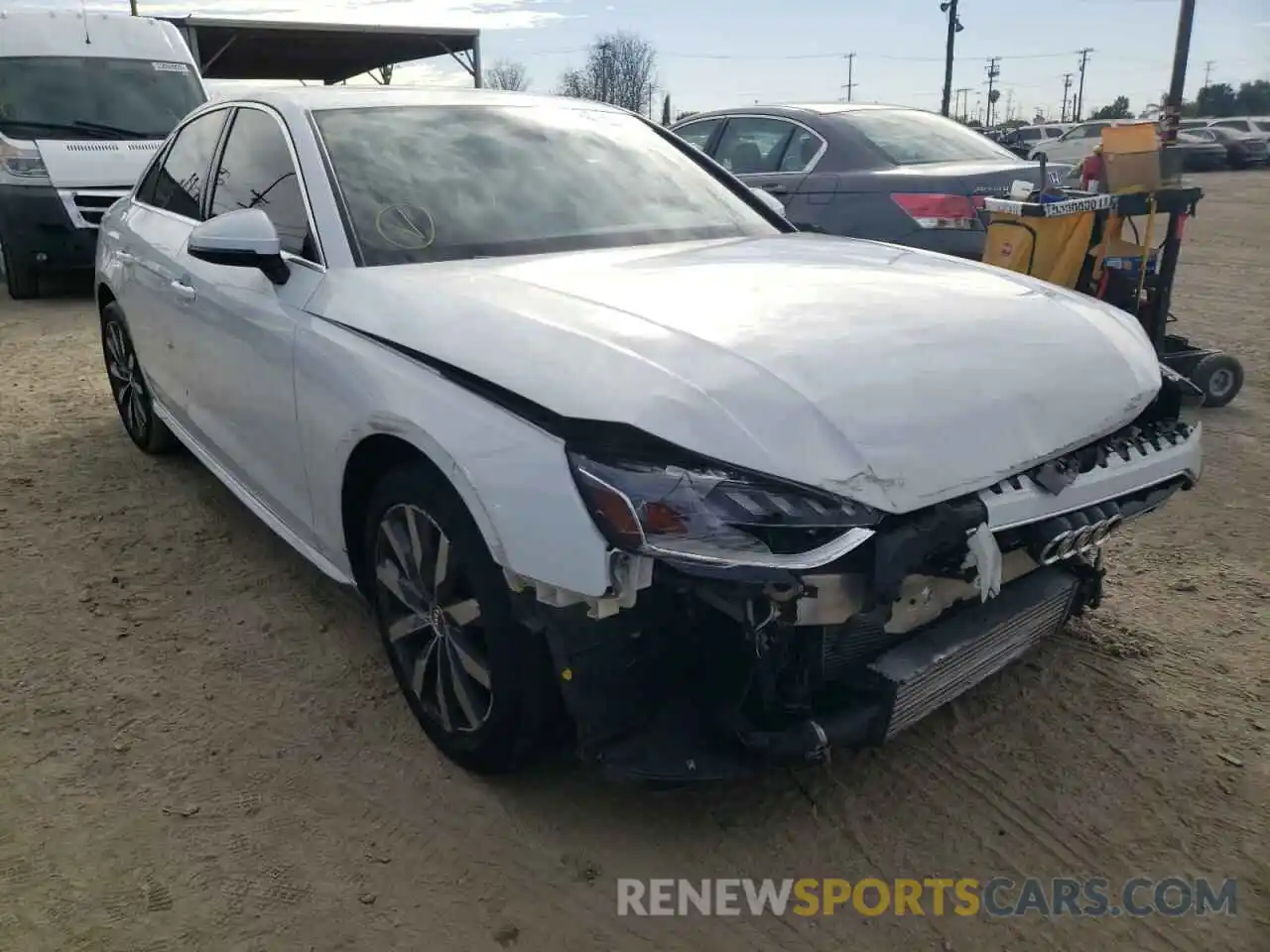 1 Photograph of a damaged car WAUHMAF46LA047679 AUDI A4 2020