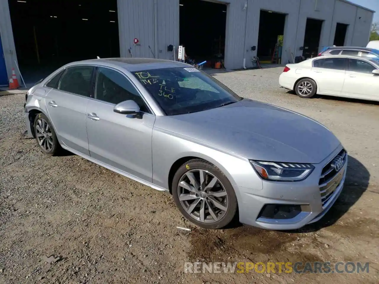 1 Photograph of a damaged car WAUHMAF49LA069594 AUDI A4 2020