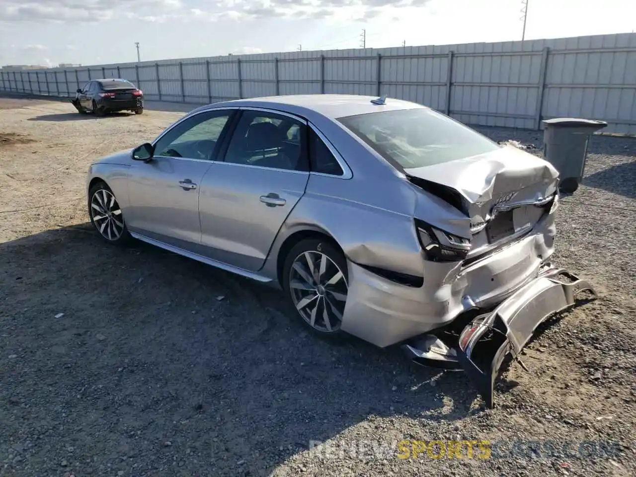 3 Photograph of a damaged car WAUHMAF49LA069594 AUDI A4 2020