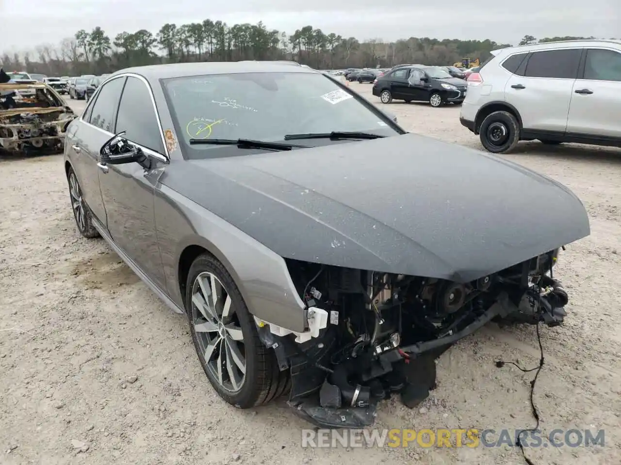 1 Photograph of a damaged car WAUJMAF43LA063579 AUDI A4 2020