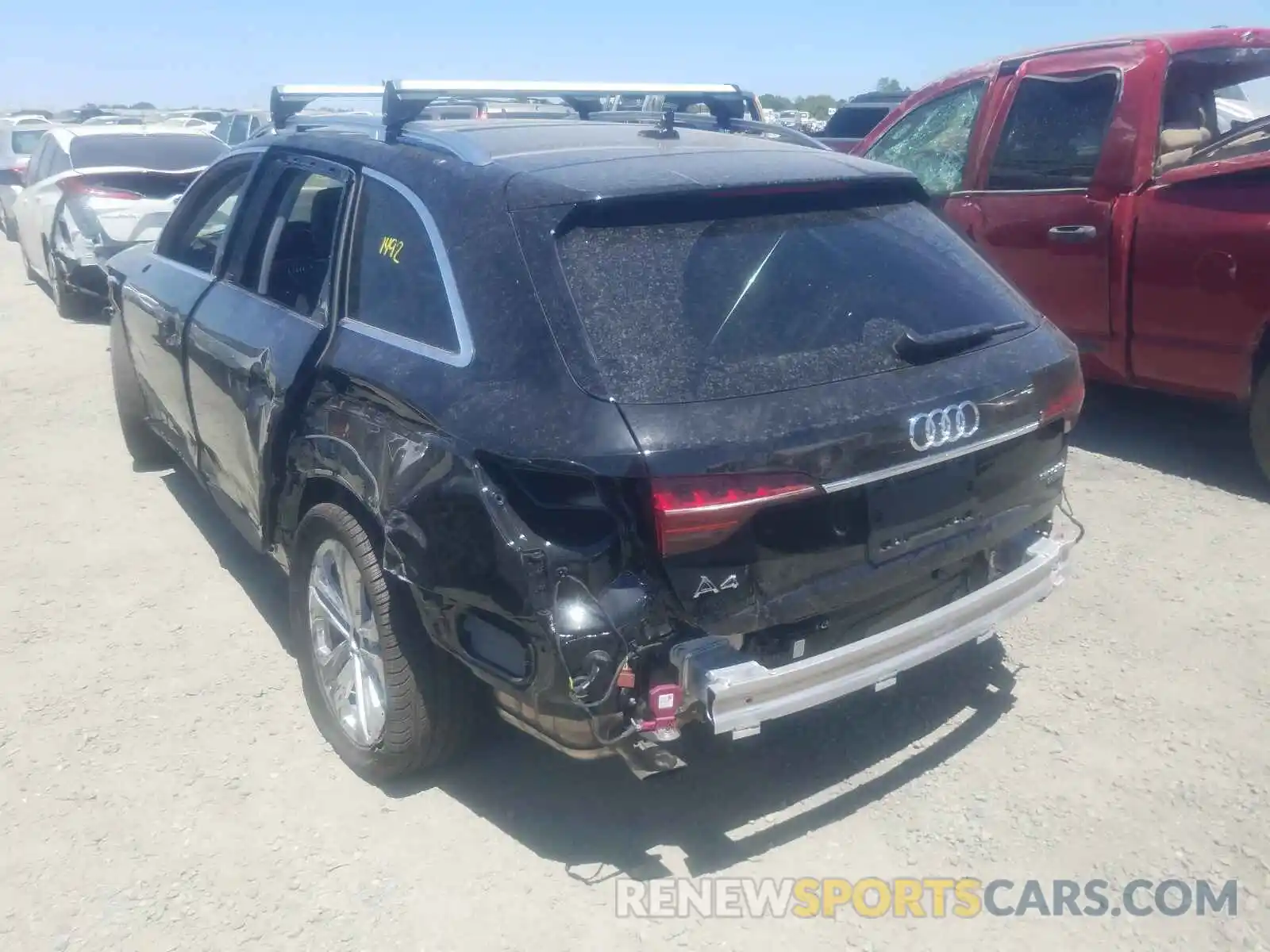 3 Photograph of a damaged car WA18AAF41MA008702 AUDI A4 2021