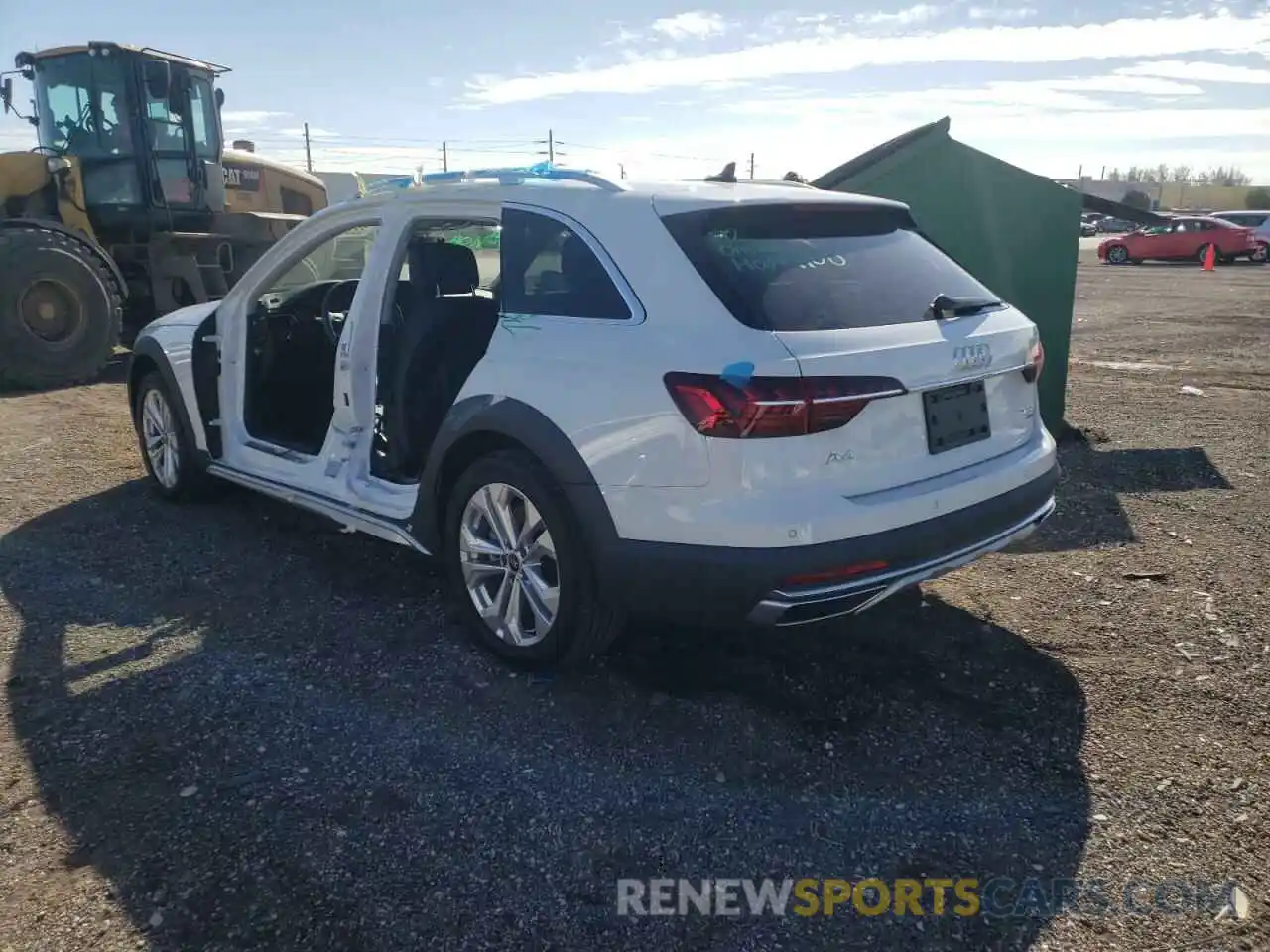 3 Photograph of a damaged car WA18AAF4XMA057400 AUDI A4 2021