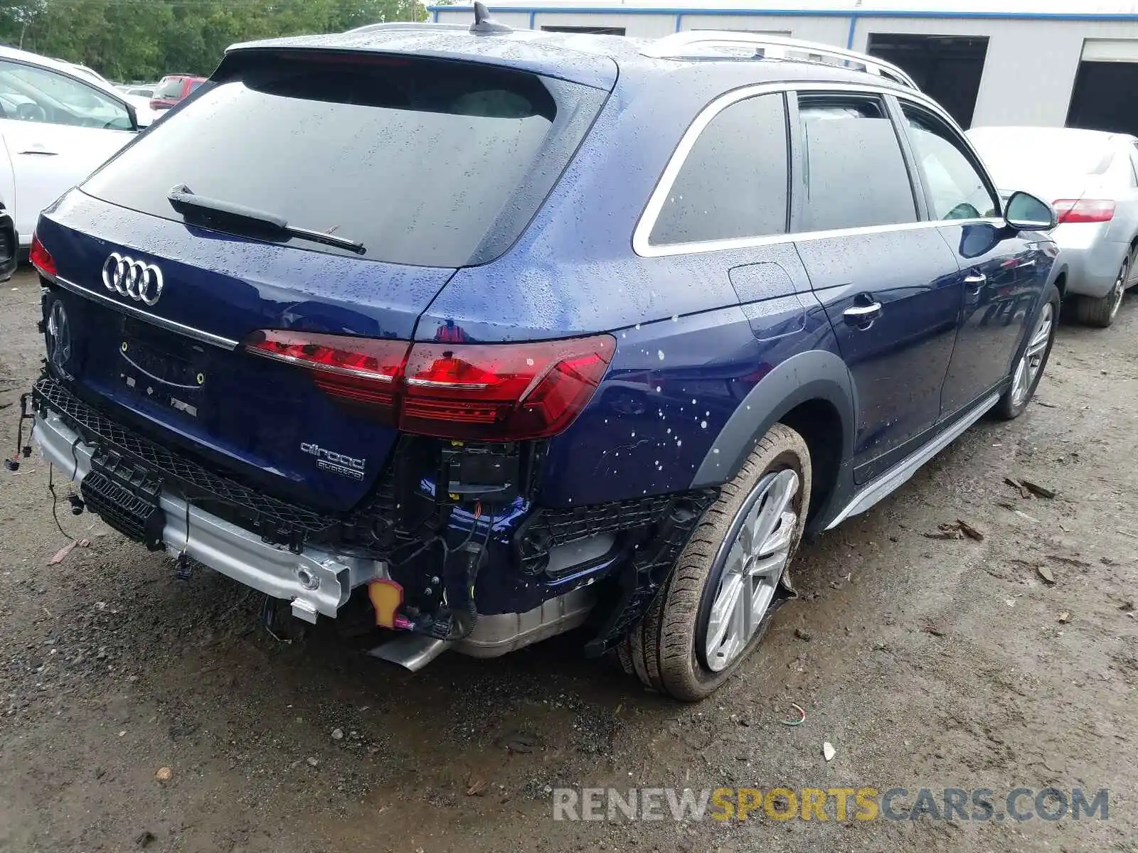 4 Photograph of a damaged car WA18ABF43MA044395 AUDI A4 2021