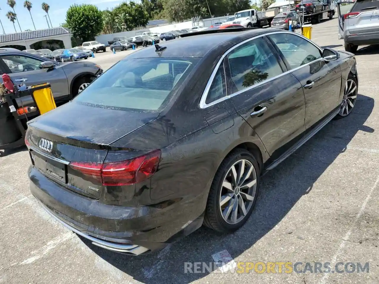 4 Photograph of a damaged car WAUABAF41MN013070 AUDI A4 2021