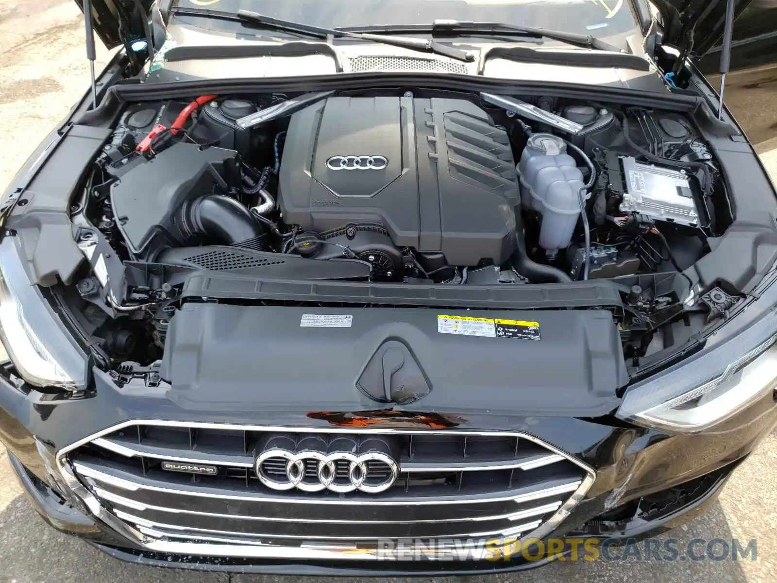 7 Фотография поврежденного автомобиля WAUABAF42MA067968 AUDI A4 2021