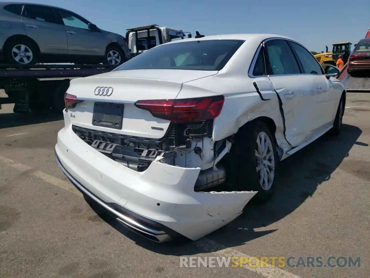 4 Photograph of a damaged car WAUABAF43MA056915 AUDI A4 2021