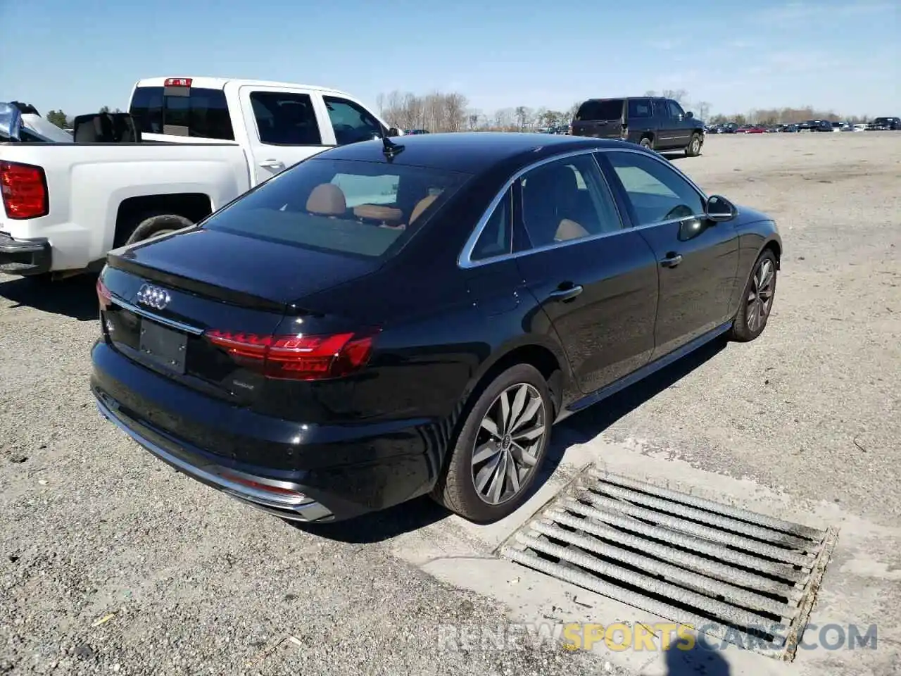 4 Photograph of a damaged car WAUABAF43MN014205 AUDI A4 2021