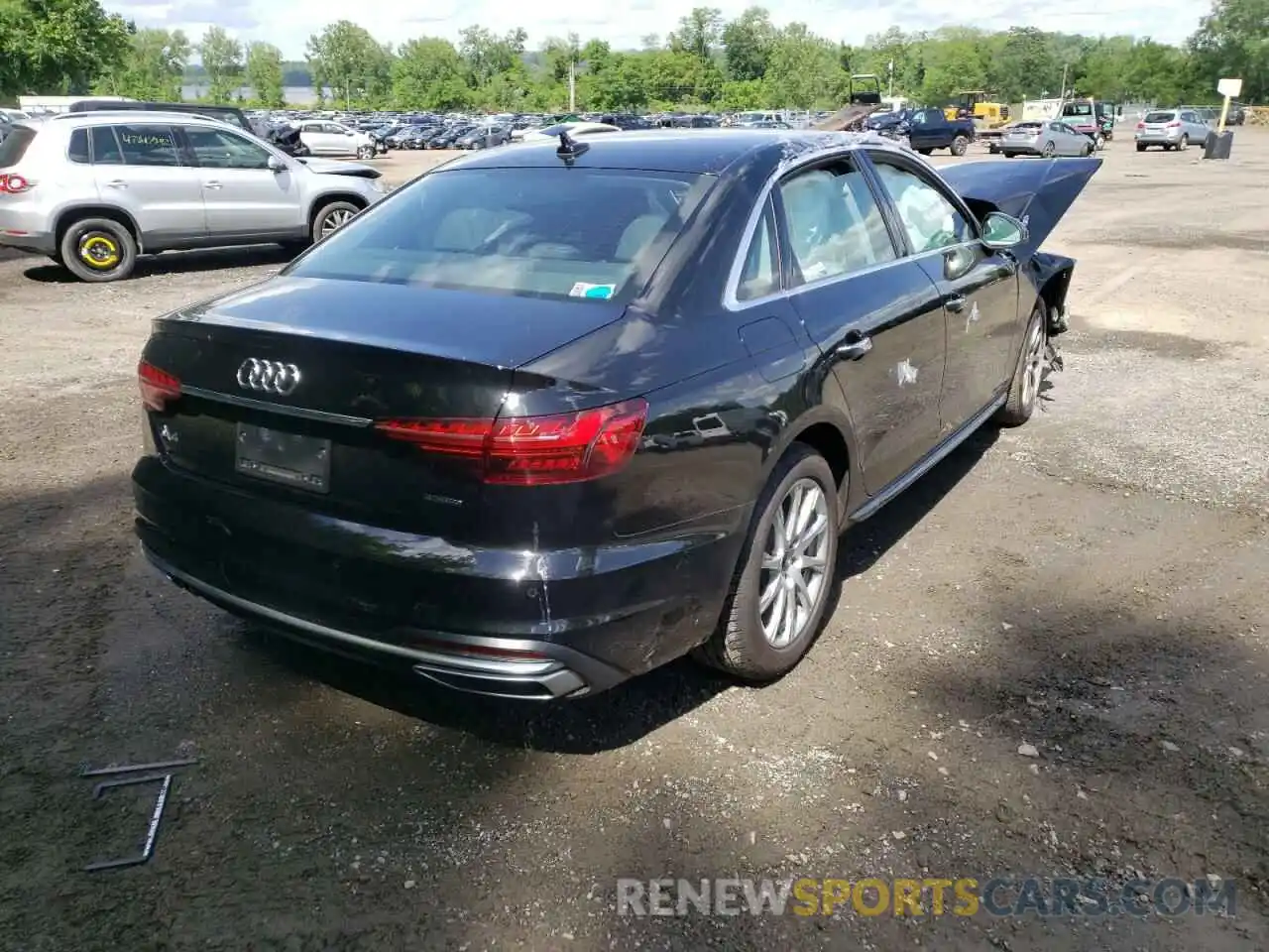 4 Photograph of a damaged car WAUABAF44MA051822 AUDI A4 2021