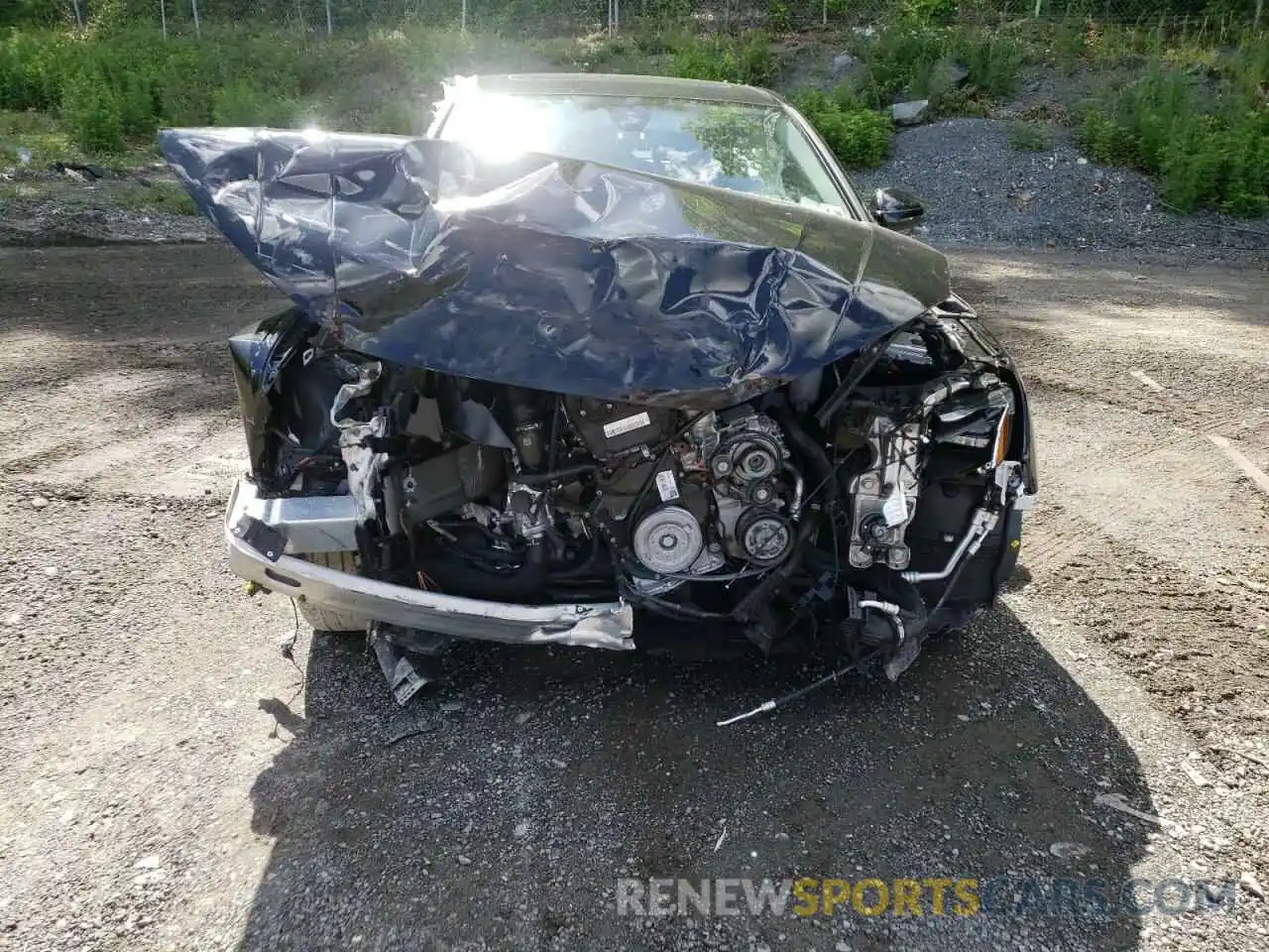 9 Photograph of a damaged car WAUABAF44MA051822 AUDI A4 2021