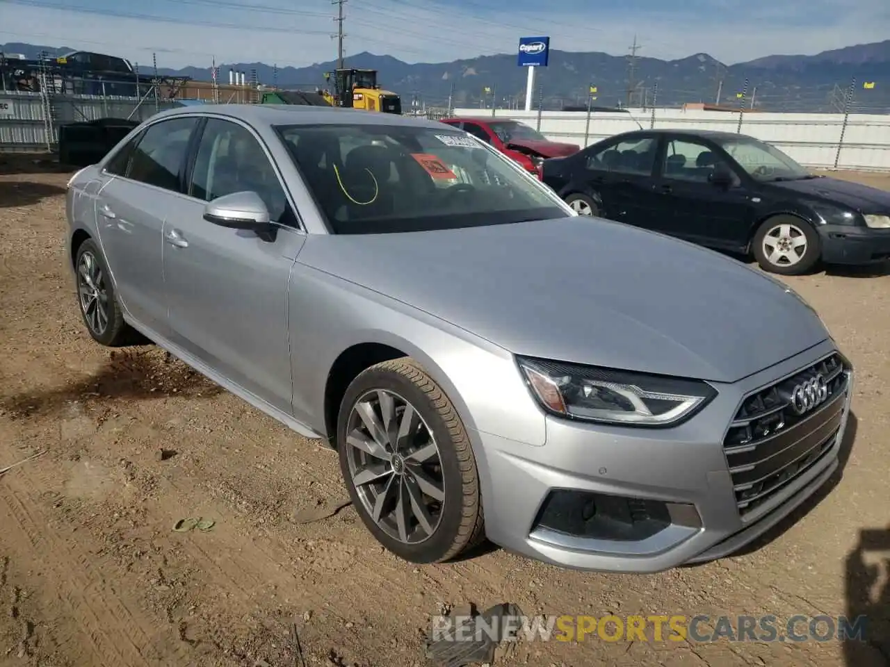 1 Photograph of a damaged car WAUABAF45MA029781 AUDI A4 2021