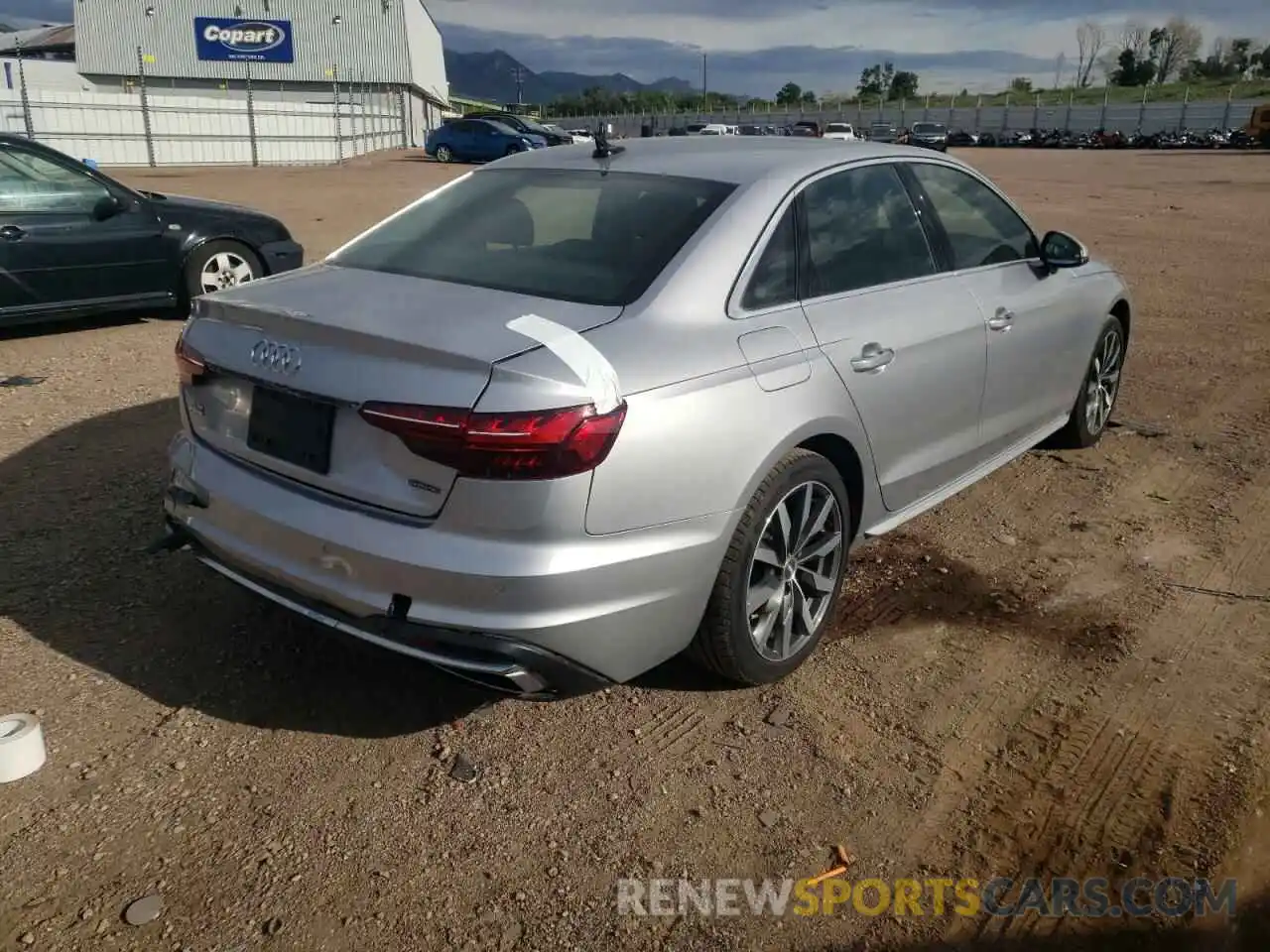 4 Photograph of a damaged car WAUABAF45MA029781 AUDI A4 2021