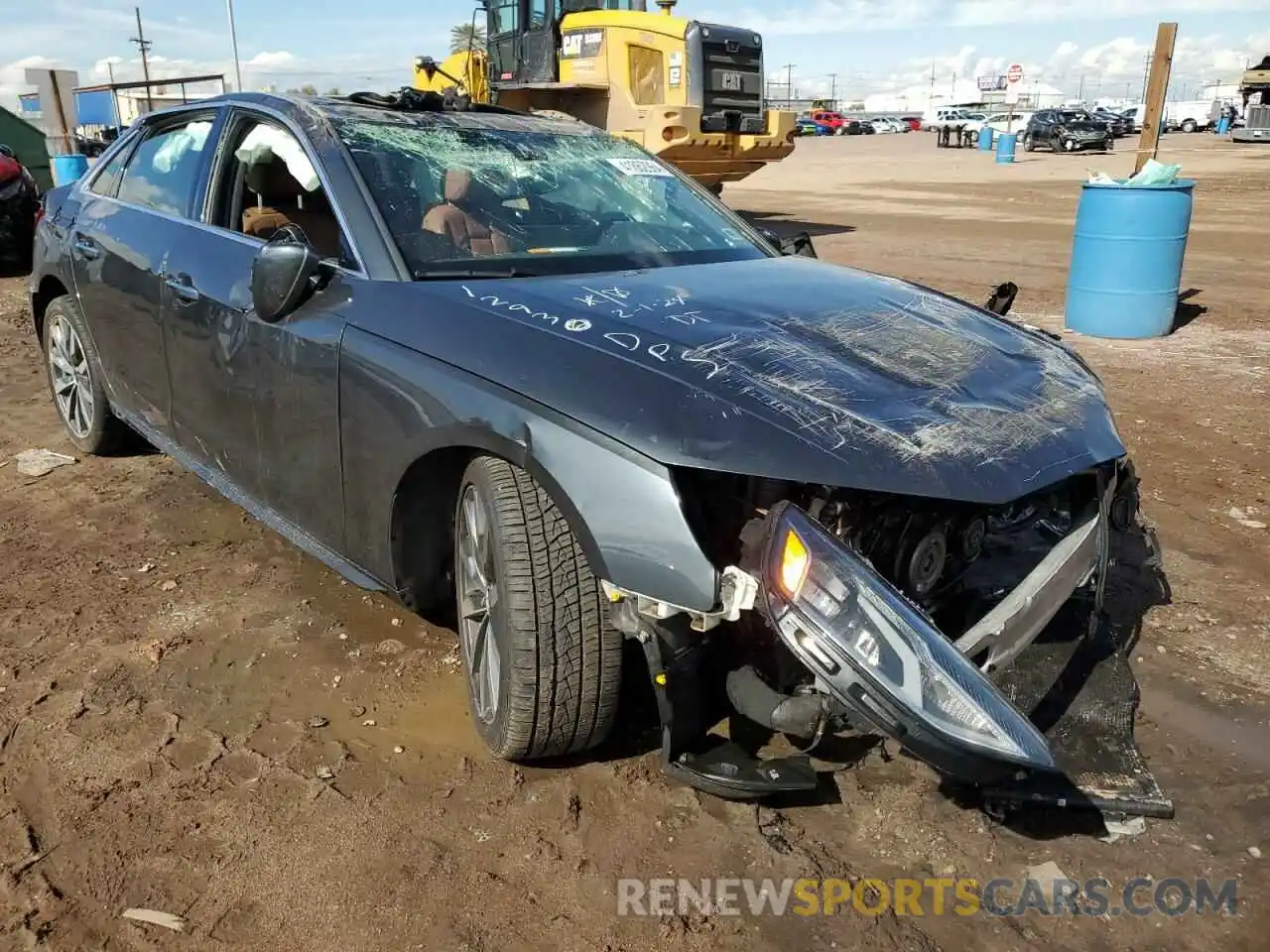 4 Photograph of a damaged car WAUABAF47MA042662 AUDI A4 2021