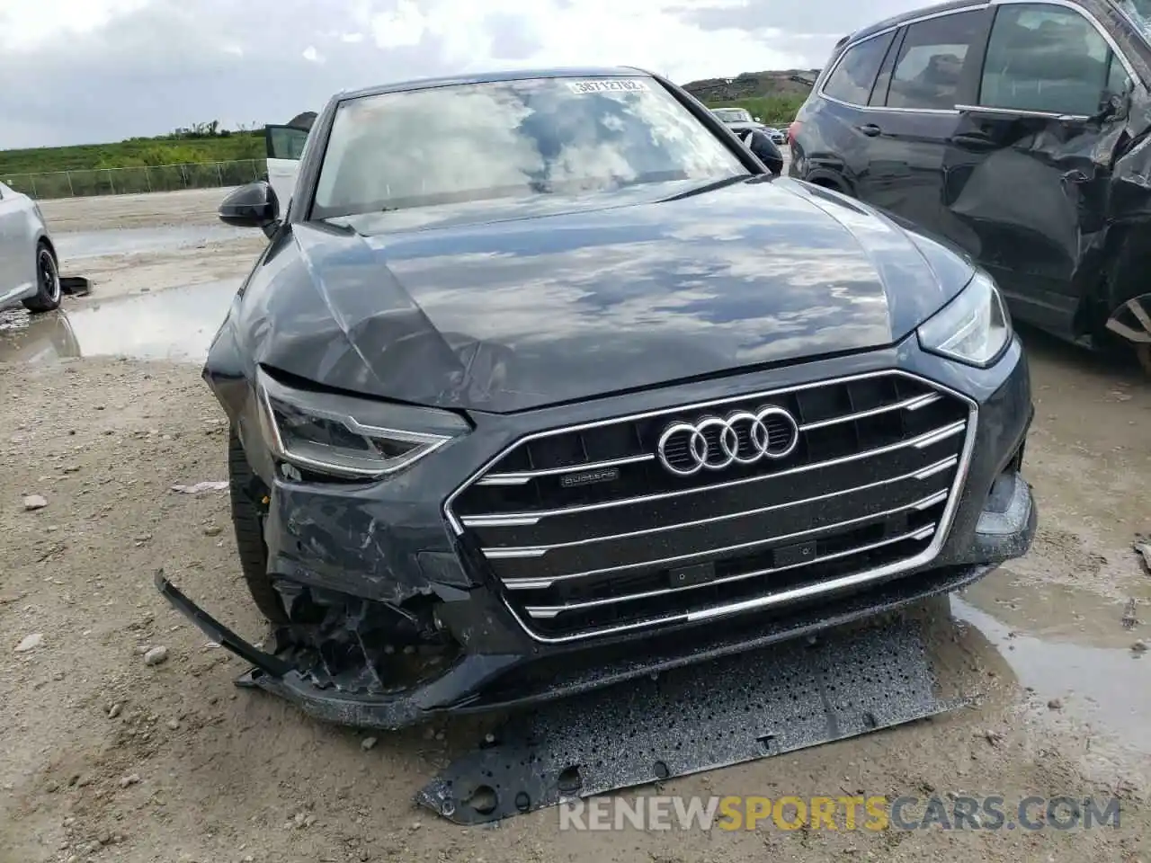 9 Photograph of a damaged car WAUABAF49MN002852 AUDI A4 2021