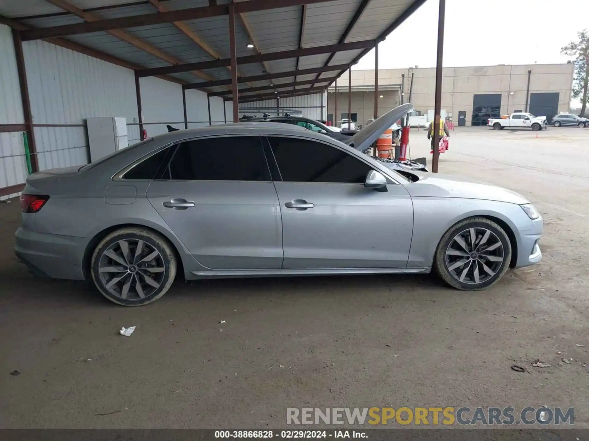 13 Фотография поврежденного автомобиля WAUABBF41MA086968 AUDI A4 2021