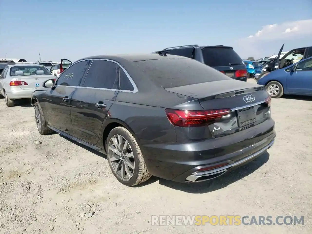 3 Photograph of a damaged car WAUBBAF40MN006955 AUDI A4 2021