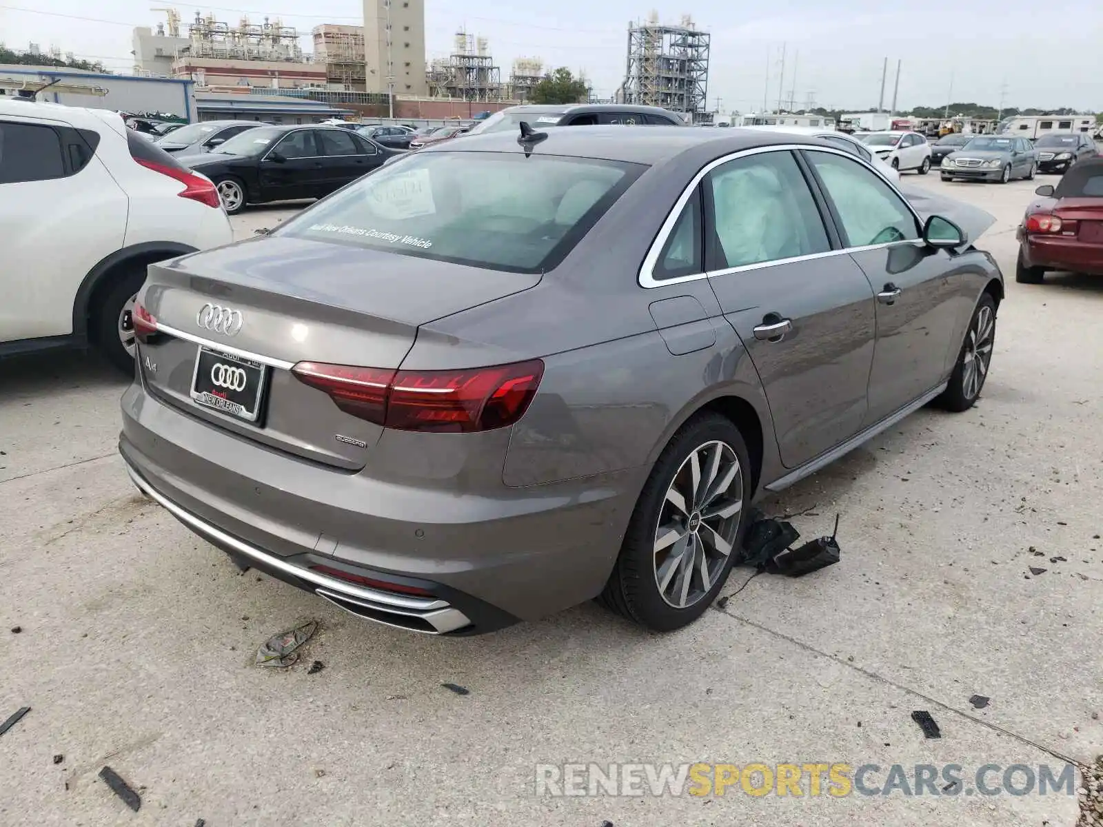 4 Photograph of a damaged car WAUBBAF43MN011888 AUDI A4 2021