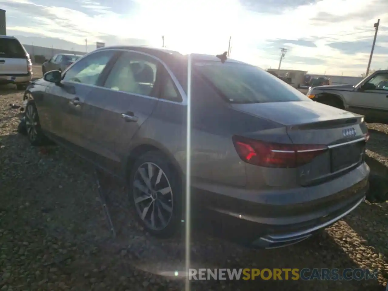 3 Photograph of a damaged car WAUBBAF44MN012712 AUDI A4 2021