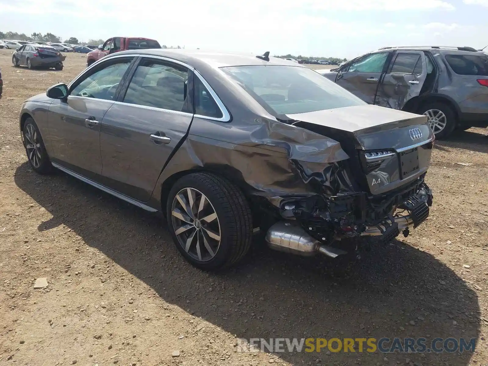 3 Photograph of a damaged car WAUBBAF45MA026738 AUDI A4 2021