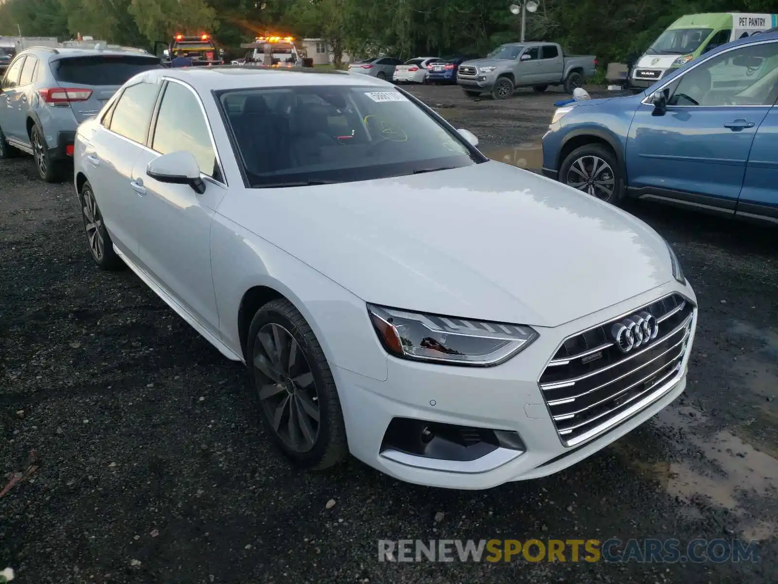 1 Photograph of a damaged car WAUBBAF45MA071565 AUDI A4 2021