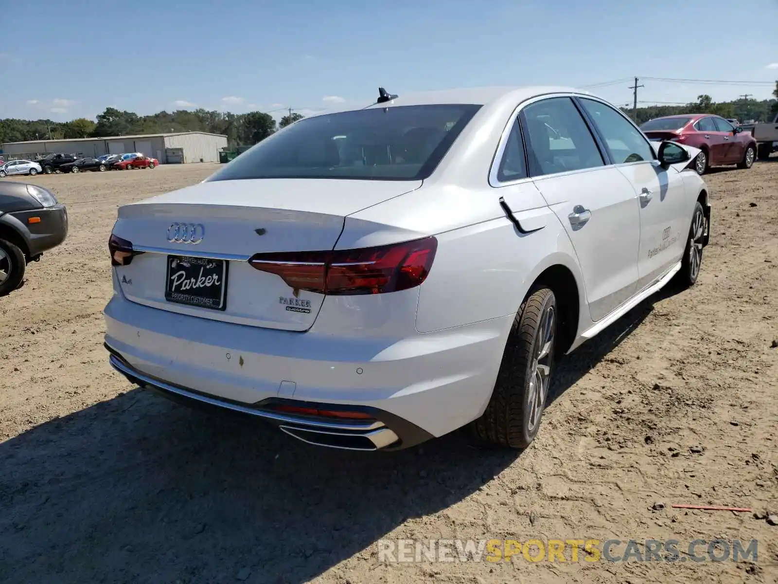 4 Photograph of a damaged car WAUBBAF47MA057425 AUDI A4 2021