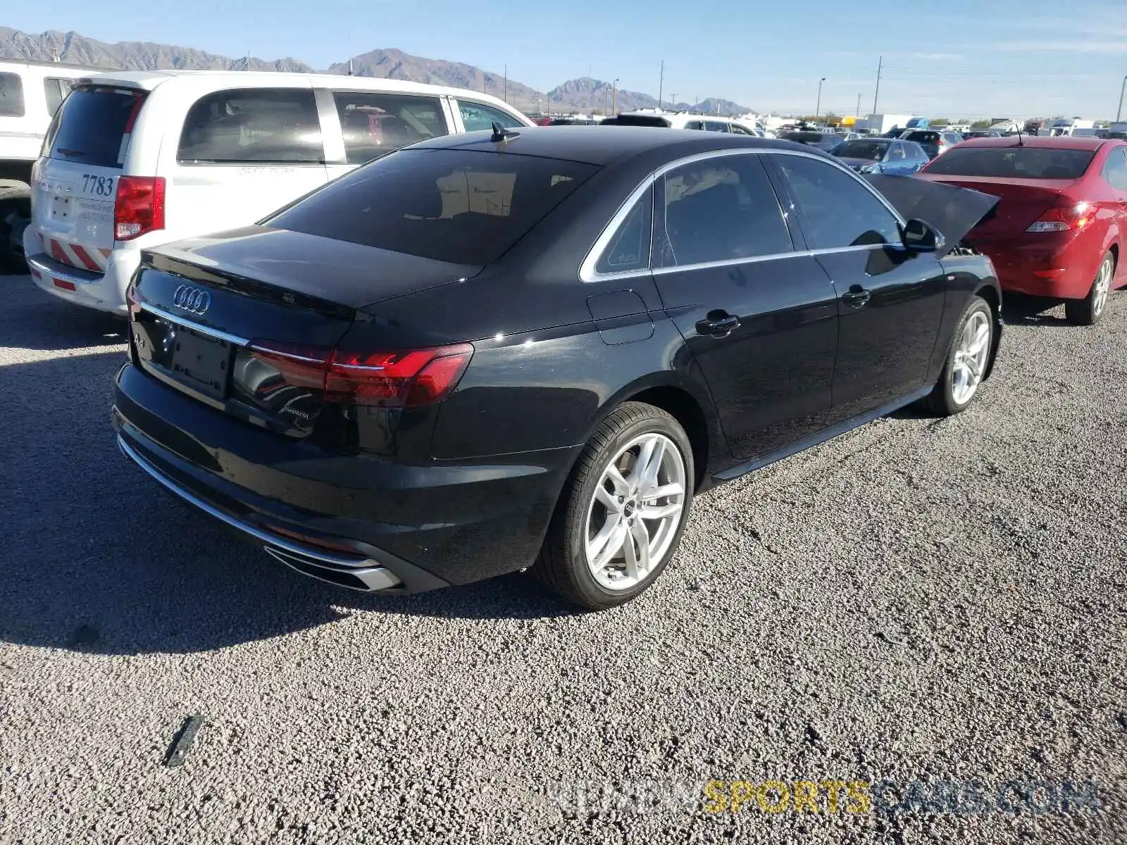 4 Photograph of a damaged car WAUDAAF41MA044827 AUDI A4 2021