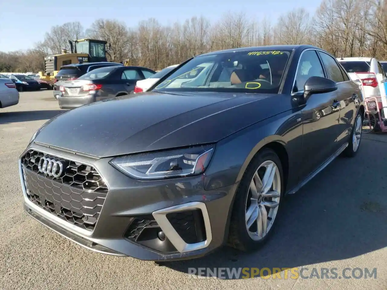 2 Photograph of a damaged car WAUDAAF45MA029232 AUDI A4 2021