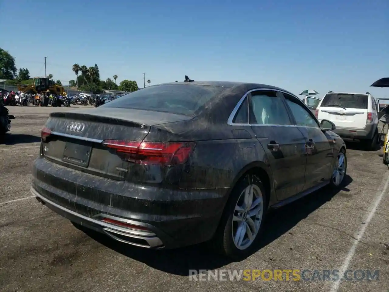 4 Photograph of a damaged car WAUDAAF49MA015933 AUDI A4 2021