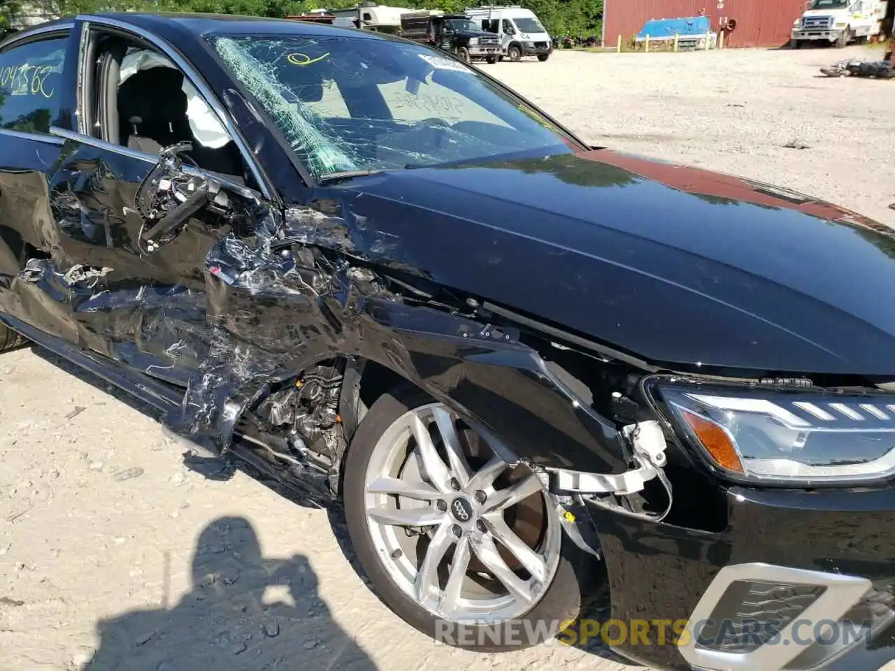 9 Photograph of a damaged car WAUEAAF44MA012815 AUDI A4 2021