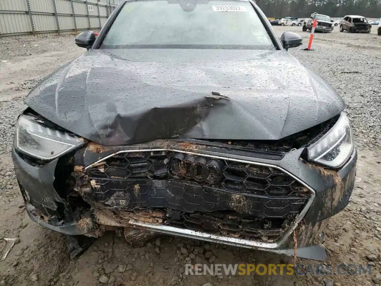 7 Photograph of a damaged car WAUEAAF44MA016430 AUDI A4 2021