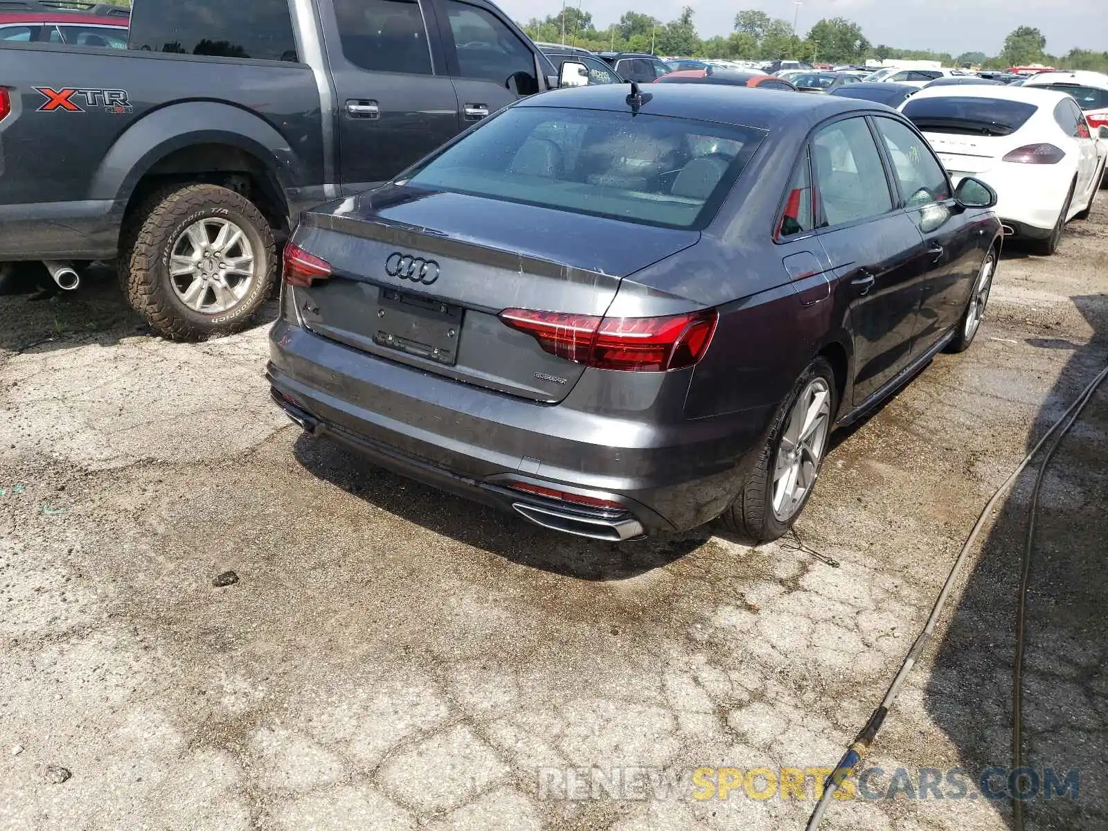 4 Photograph of a damaged car WAUEAAF44MA030909 AUDI A4 2021