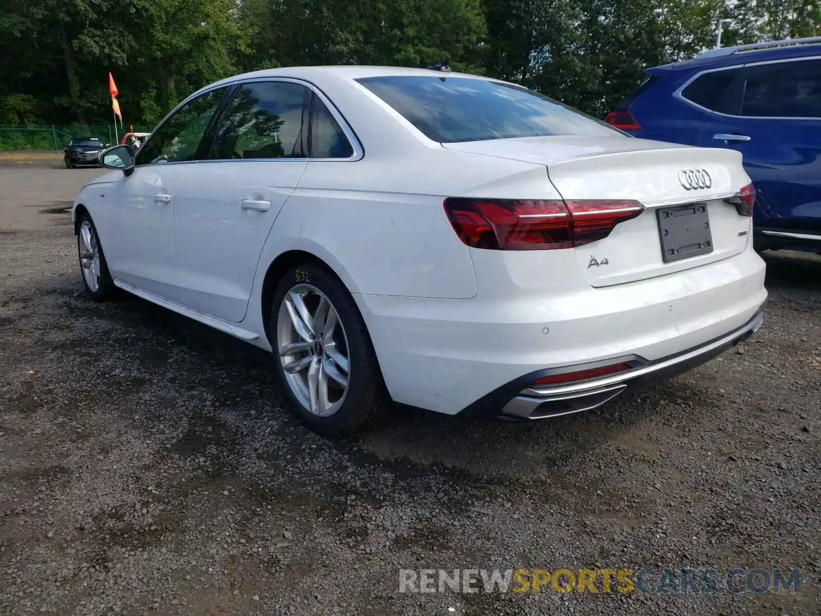 3 Photograph of a damaged car WAUEAAF45MA050876 AUDI A4 2021