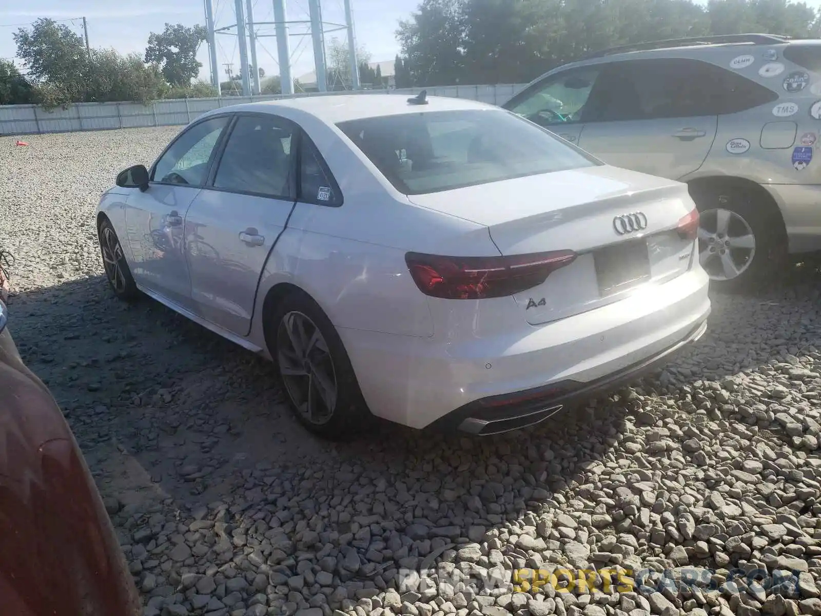 3 Photograph of a damaged car WAUEAAF46MA045752 AUDI A4 2021