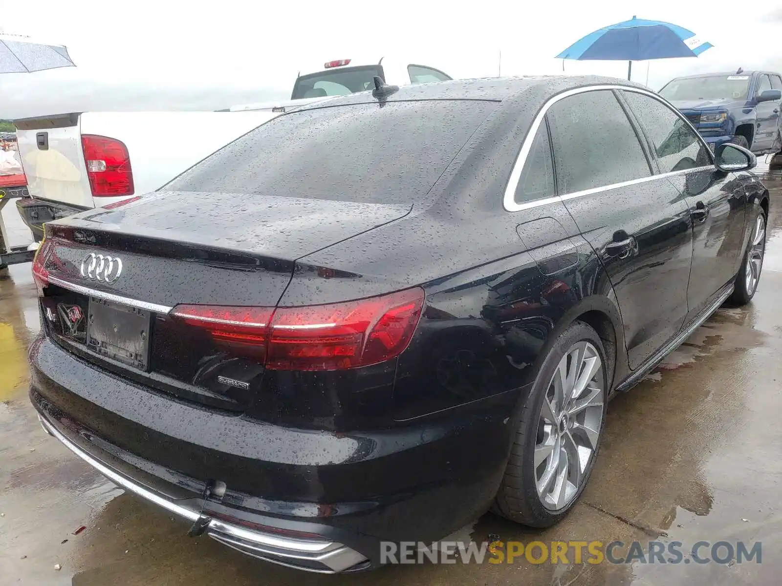 4 Фотография поврежденного автомобиля WAUEAAF46MN005695 AUDI A4 2021