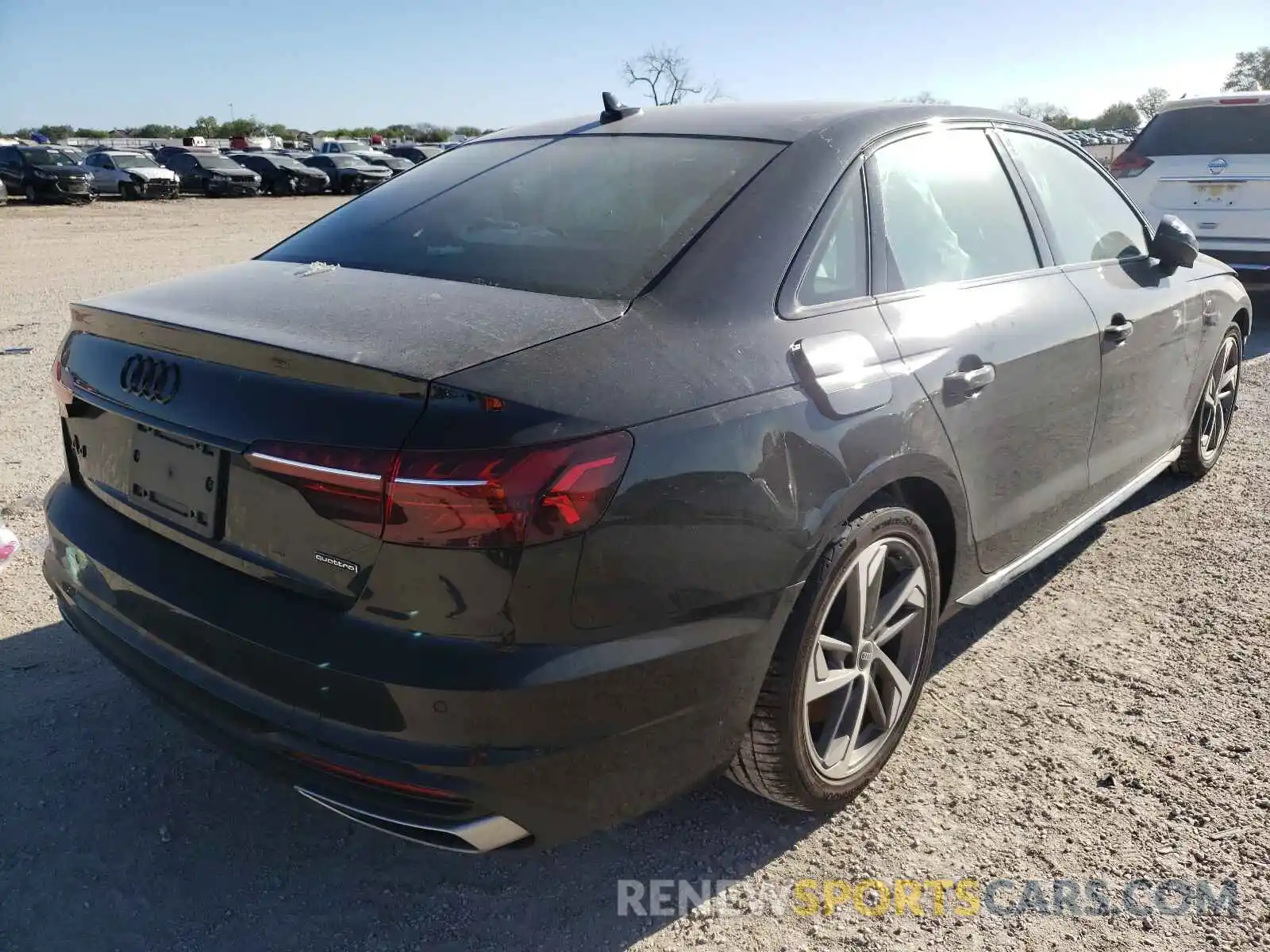 4 Photograph of a damaged car WAUEAAF46MN010489 AUDI A4 2021